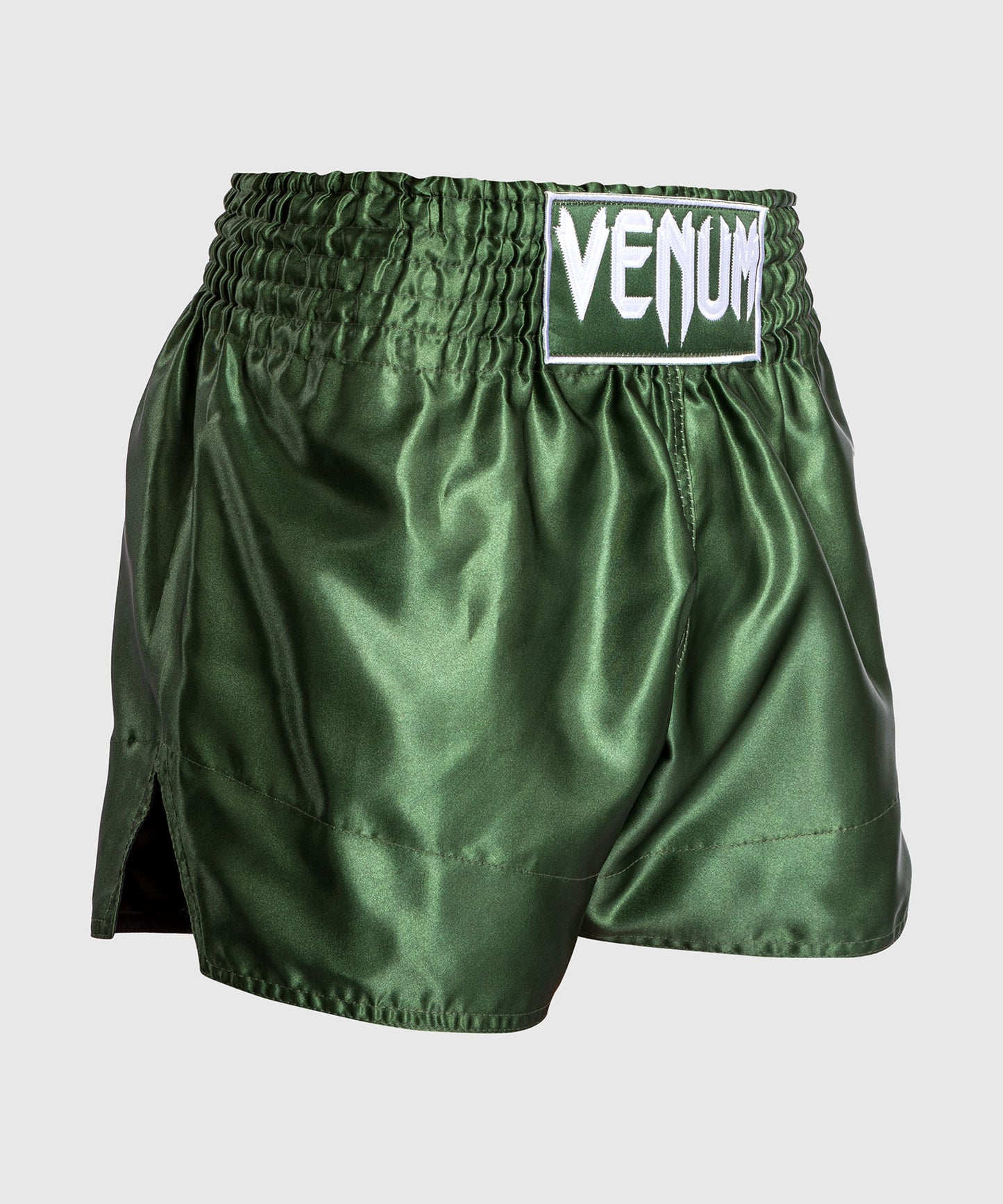 Venum Classic Muay Thai Shorts Khaki/Weiß