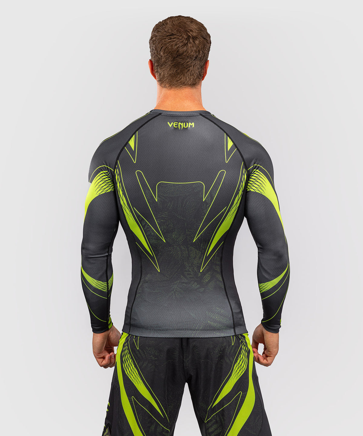 Venum Amazonia Reborn Maglia a compressione a maniche lunghe - Nero/Verde
