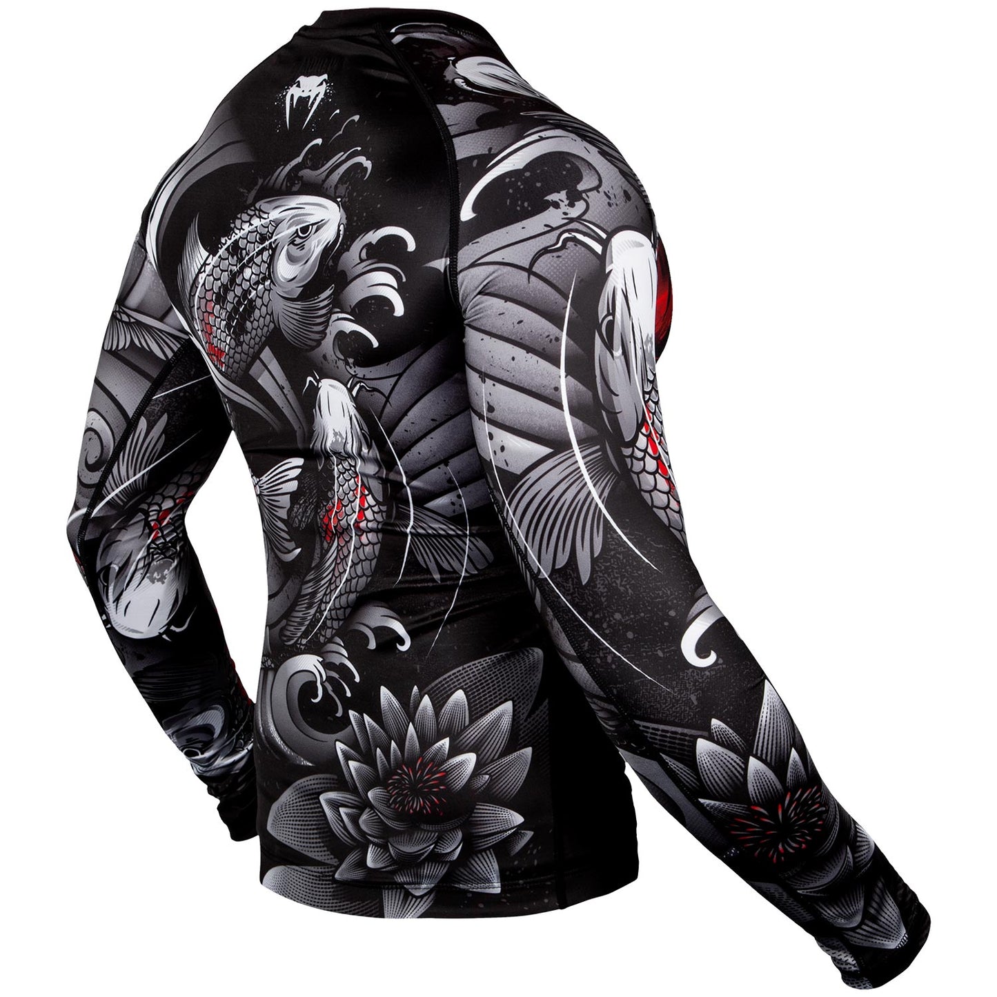 Rashguard Venum Koi 2.0 - Manches longues - Noir/Blanc