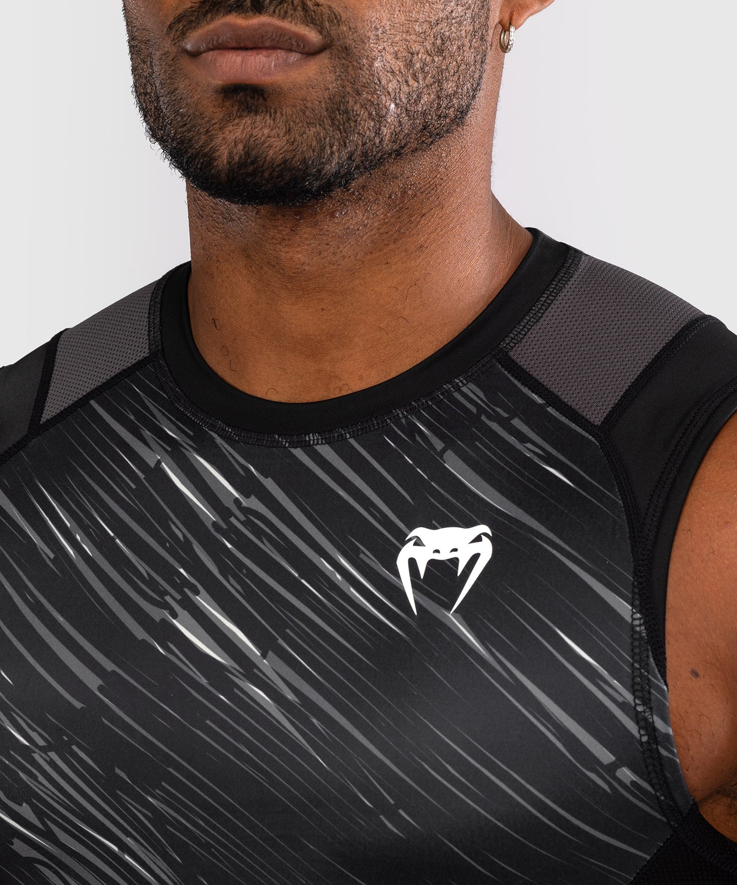 Rashguard Sans Manches Venum Rapid - Noir/Gris Orage