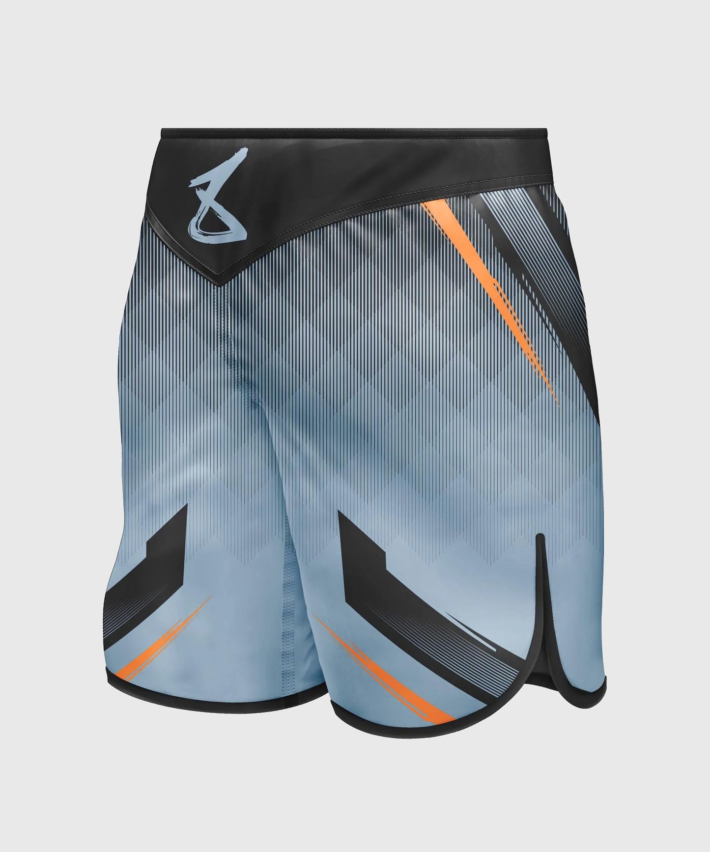8 Weapons Shift Fightshort – Blau/Schwarz/Orange