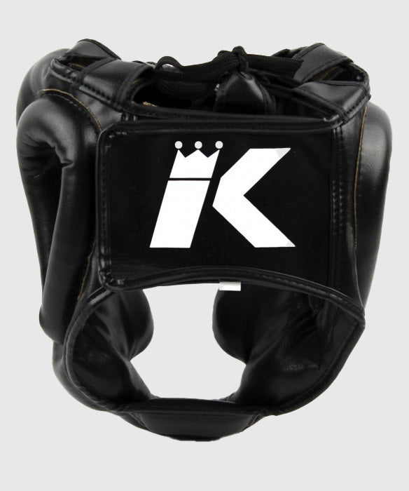 King Pro Boxing Helmet - Black