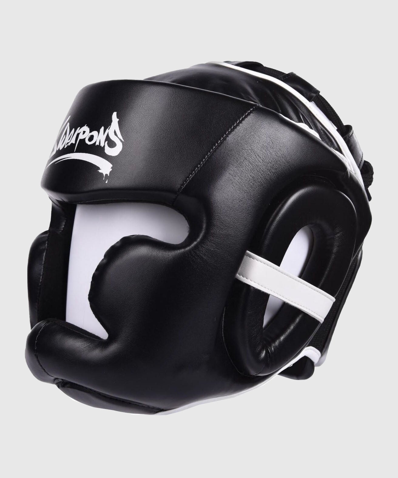 Casque de Boxe - 8 Weapons Unlimited - Noir/Blanc