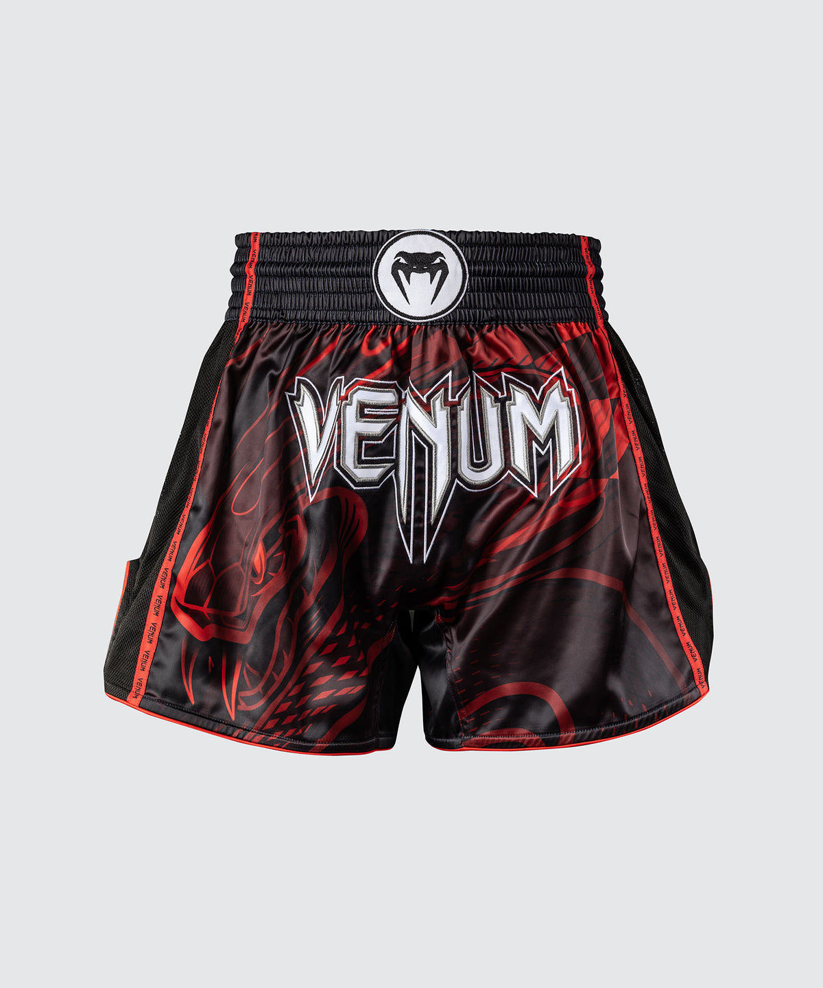 Venum Crimson Viper 2.0 Pantalón corto de Muay Thai - Negro/Rojo