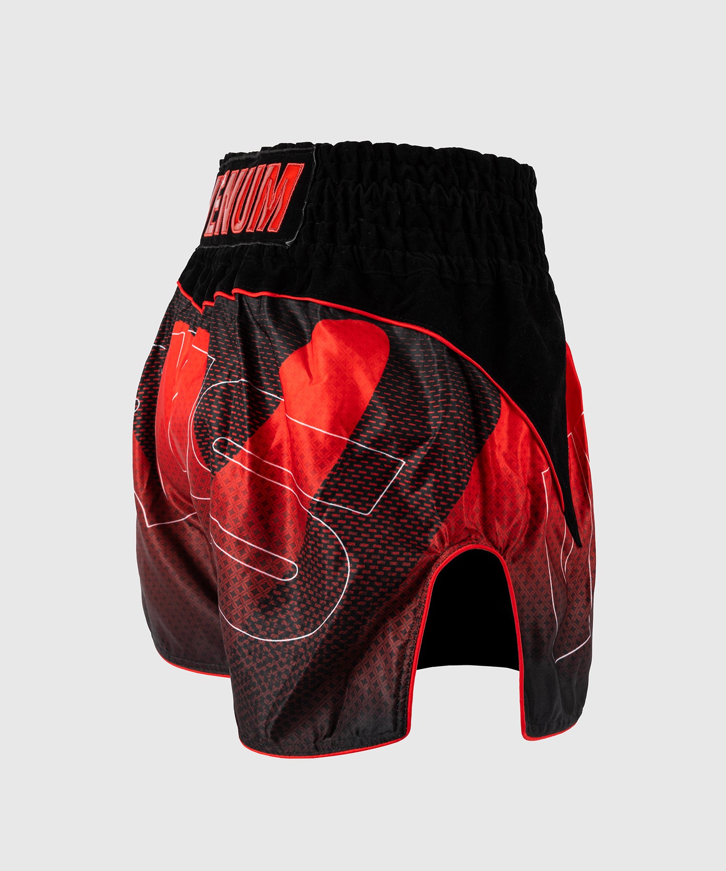 Short de Muay Thai Venum x RWS 2.0 – Noir/Rouge