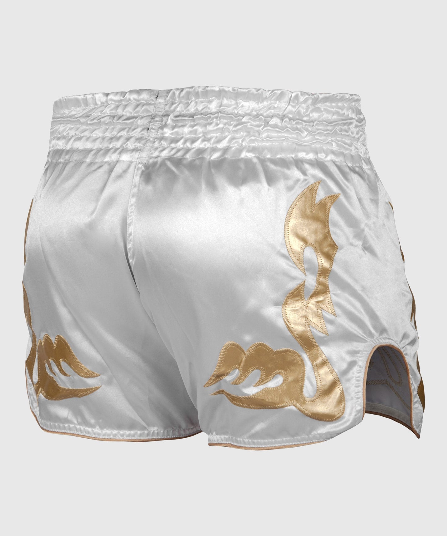 Venum Bangkok Inferno Thai-Boxing Shorts - Weiß/Gold - Exclusiv