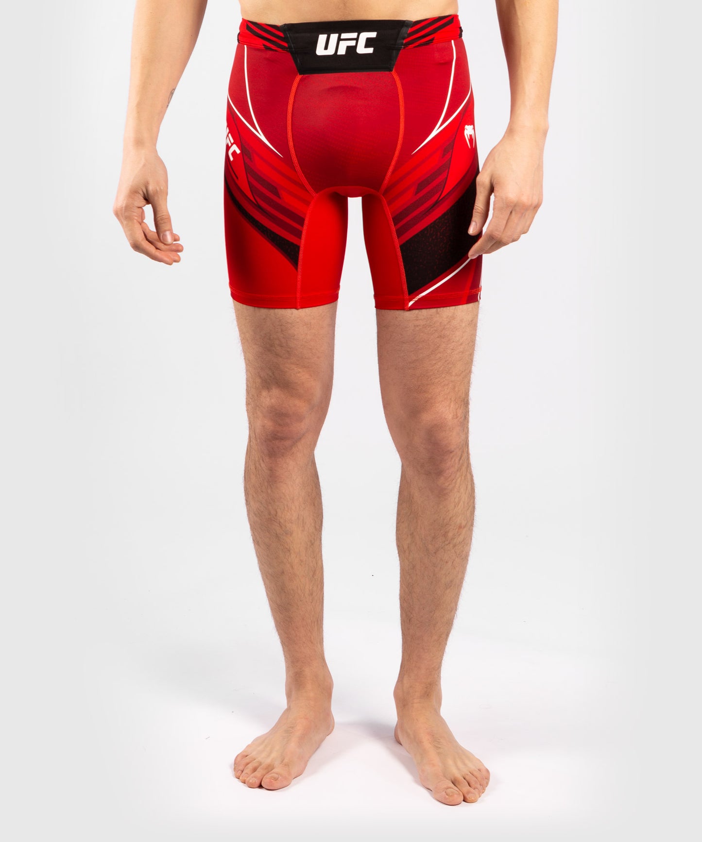 Short de compression pour Hommes UFC Venum Authentic Fight Night - Coupe Courte - Rouge