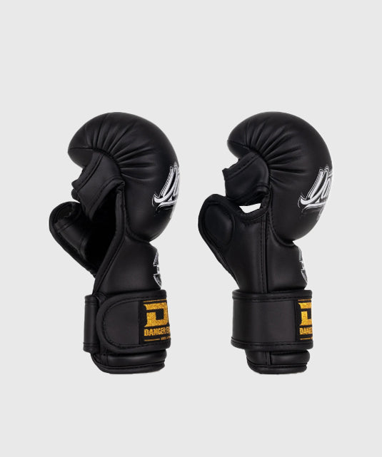 Danger MMA Sparring Gloves – Schwarz