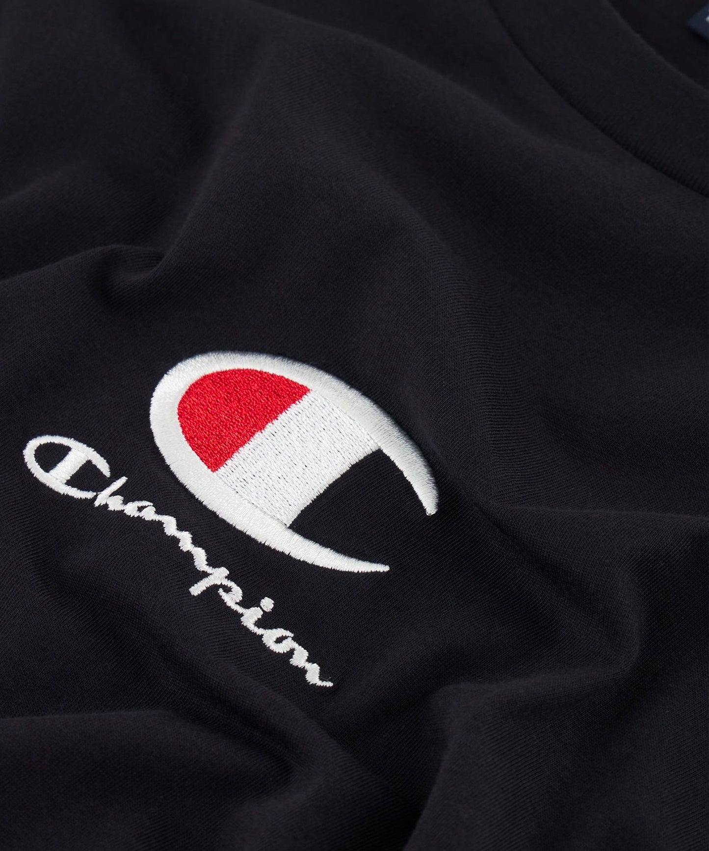 Champion Legacy Camiseta de Manga Corta – Negro