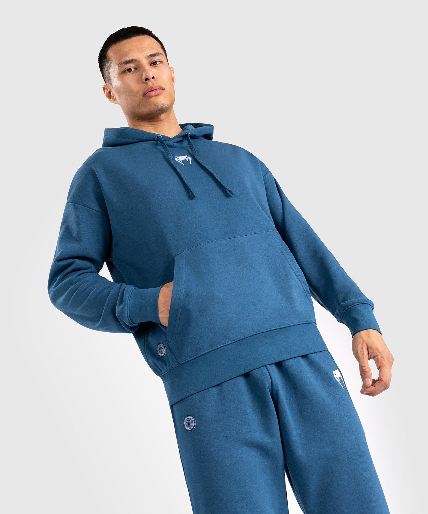 Sweat À Capuche pour Hommes Venum Vortex XL - Bleu Marine