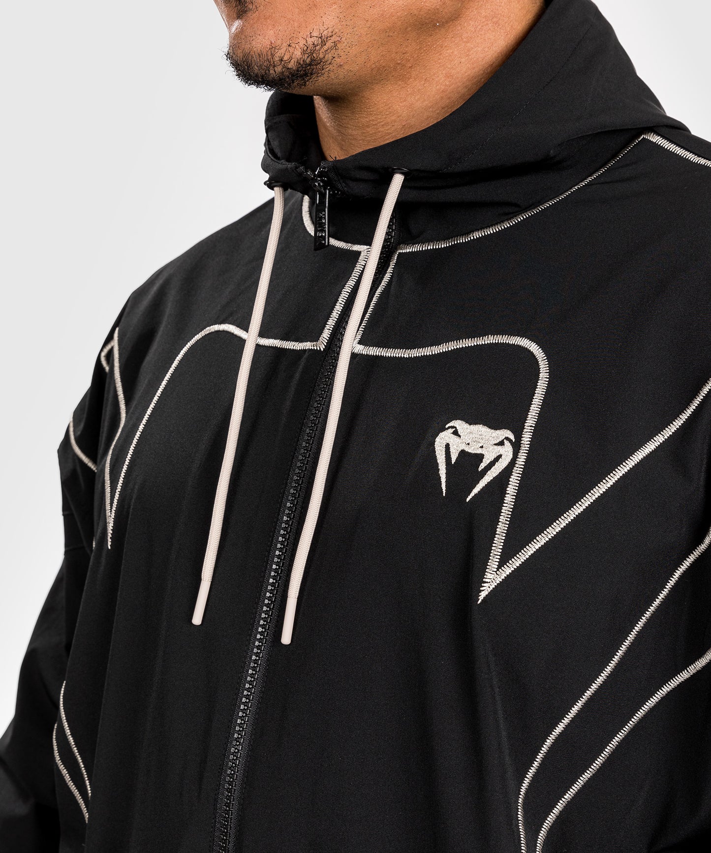 Venum Attack 90 sweat jacket - Black/White