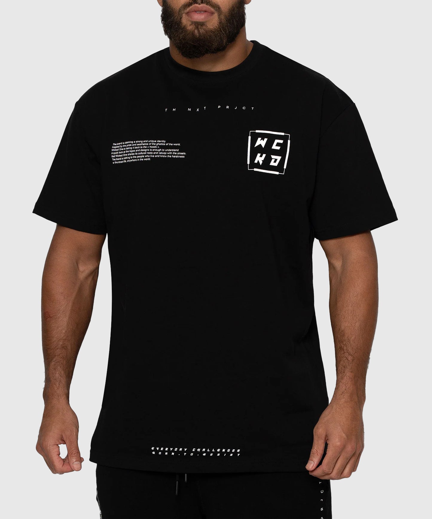 Wicked One Project Oversize T-Shirt - Black