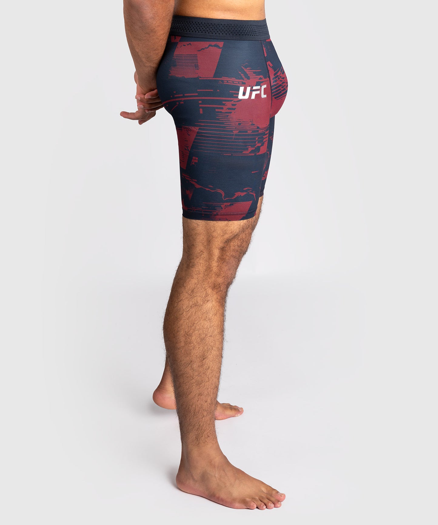Men’s UFC Zenith by Venum Burgundy Authentic Fight Week Performance Vale Tudo Short