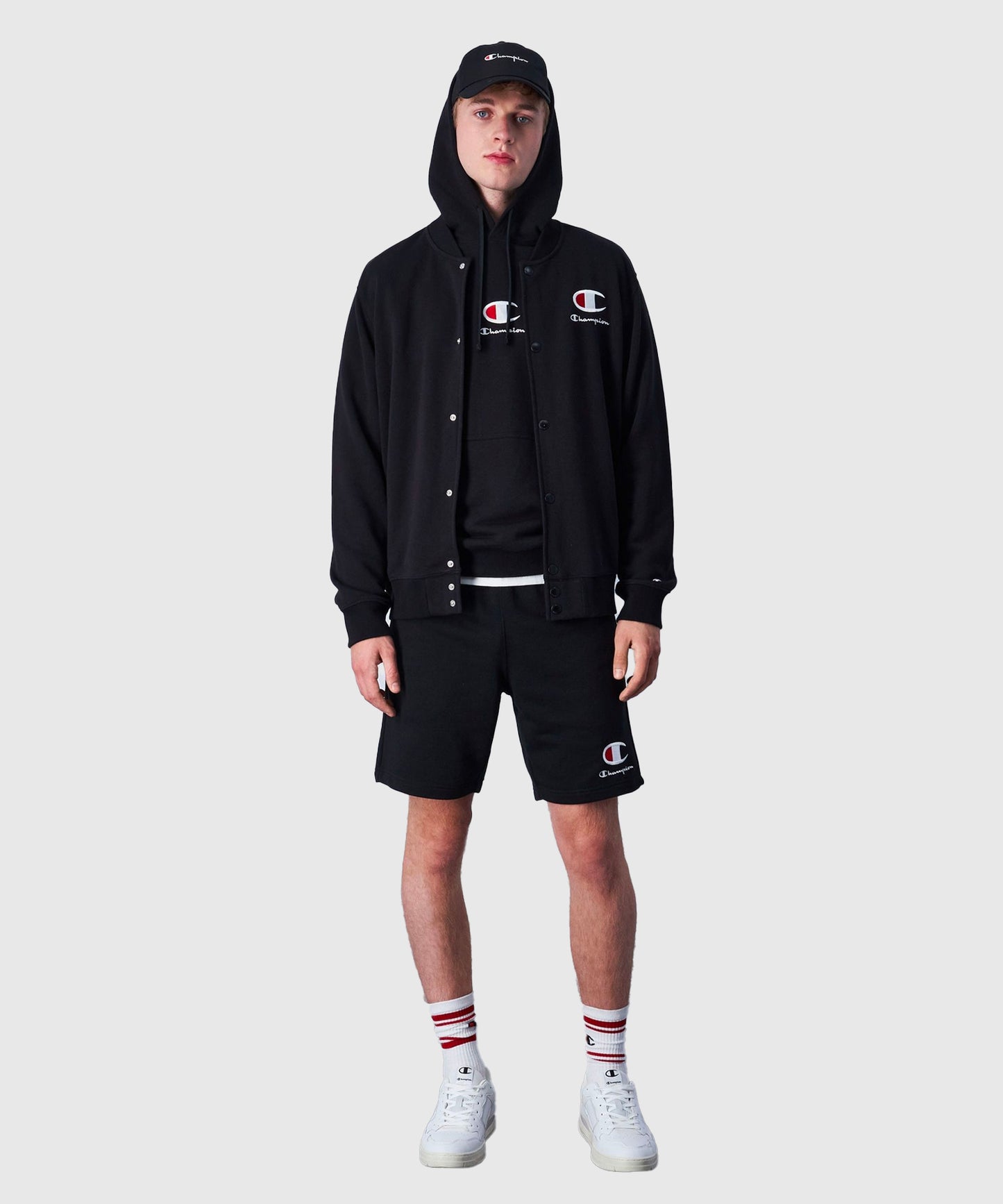Sweat À Capuche Champion Legacy - Noir