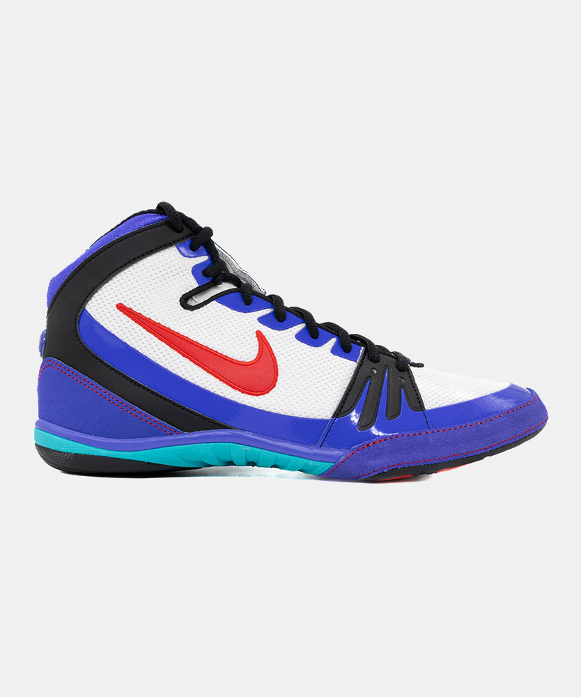 Chaussures de Lutte Nike Freek Se - Blanc/Rouge/Violet