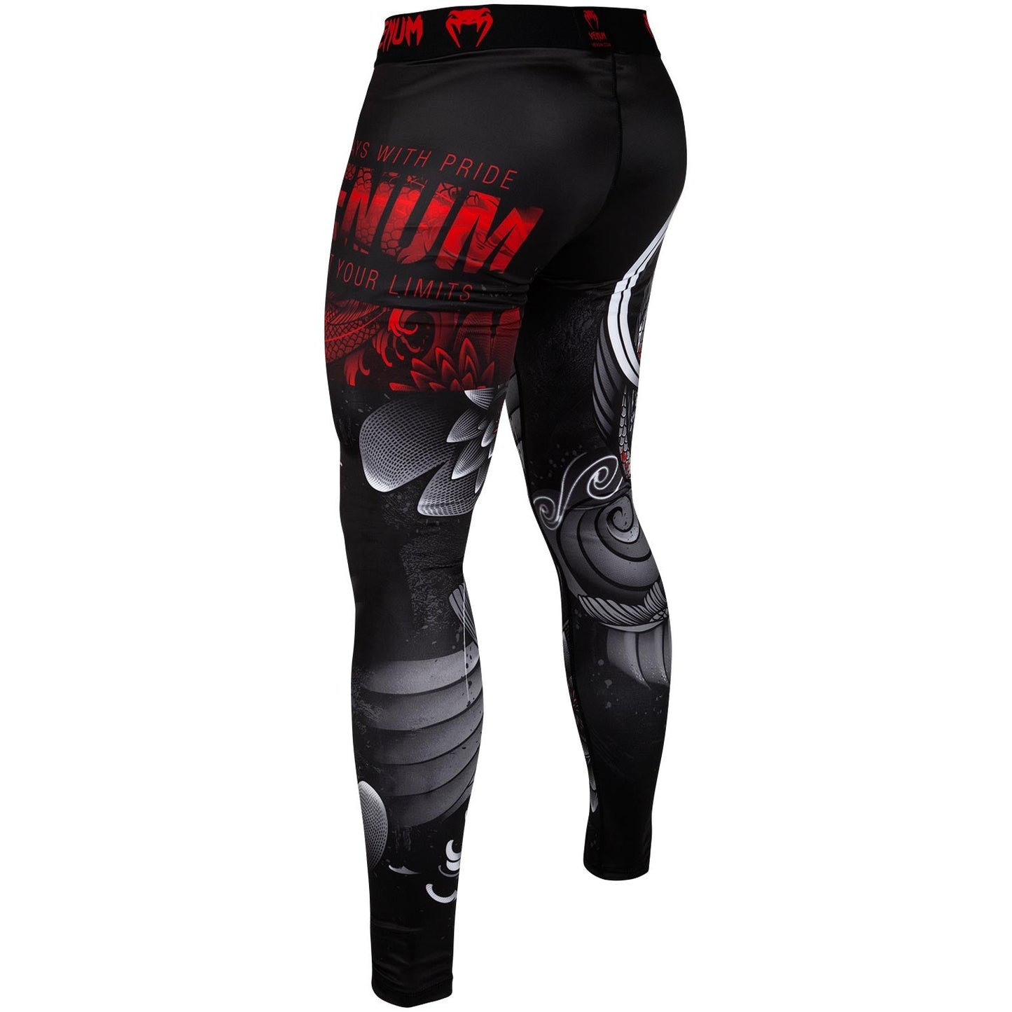 Venum Koi 2.0 Compression Pants - Black/White