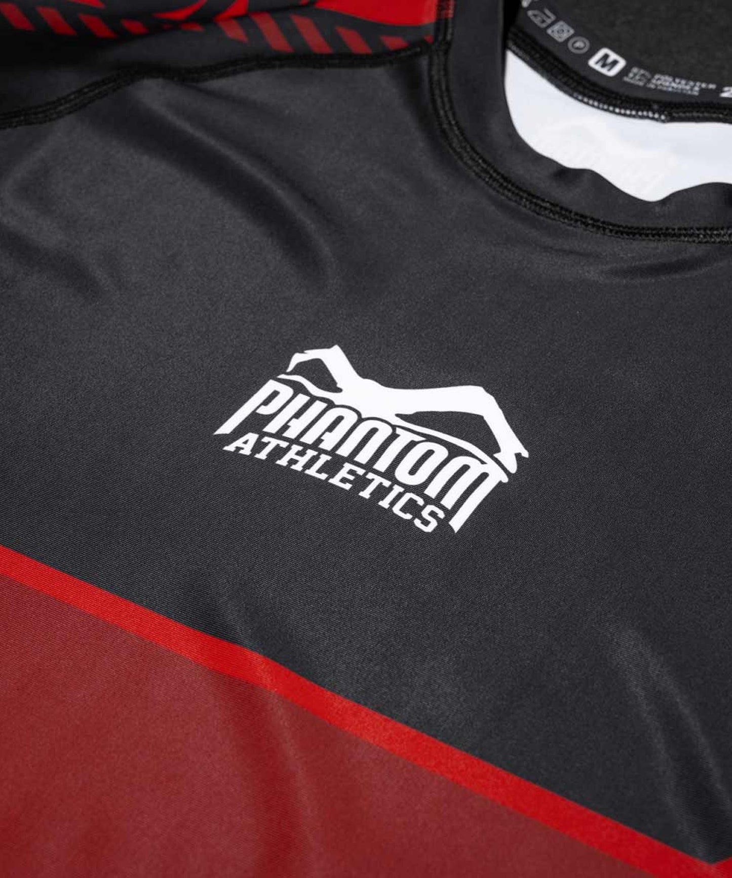 Phantom Athletics Evo Apex Rashguard - Schwarz/Rot