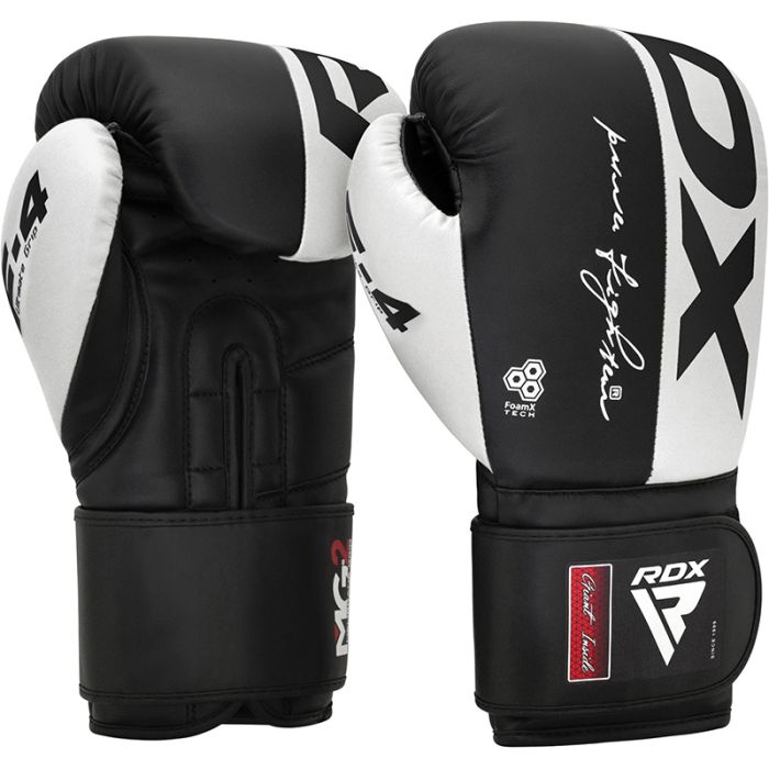 GANTS DE BOXE F4 RDX - BLANC/NOIR