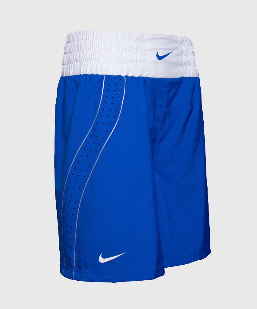 Short de Boxe Nike - Bleu/Blanc