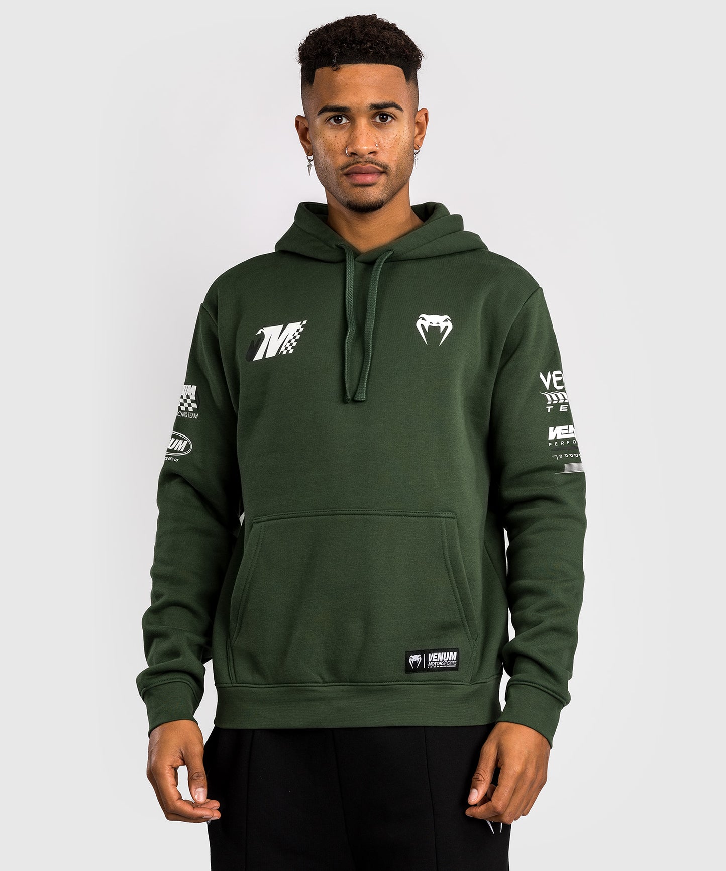 Venum Motorsport Hooded Sweatshirt - Deep Forest
