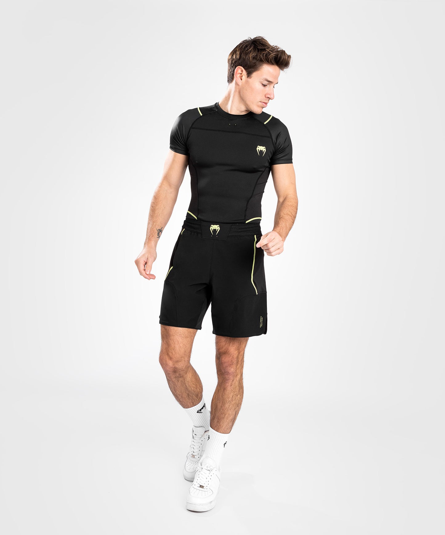Venum Fusion 2.0 Pantaloncini da combattimento Uomo - Nero/Giallo 