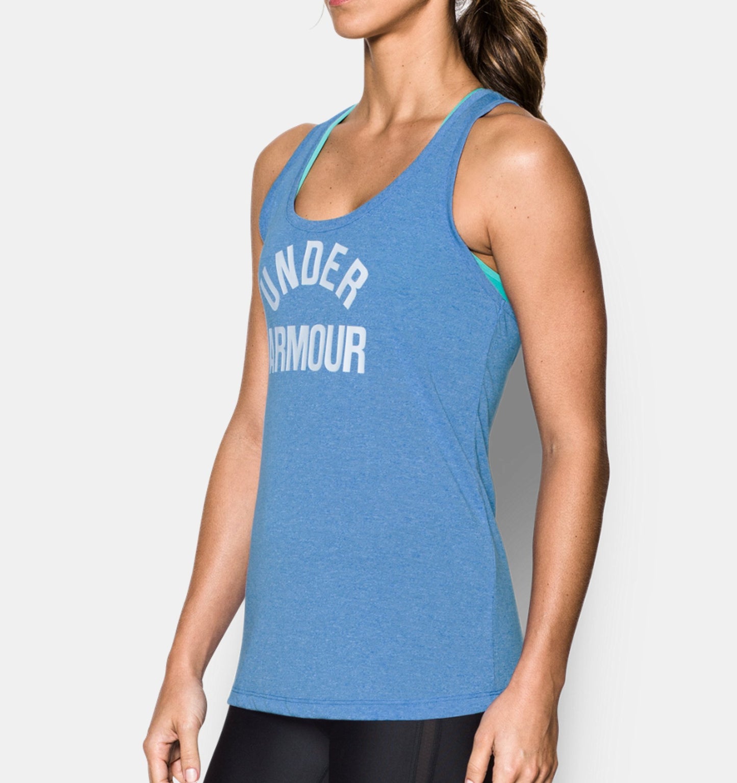 Débardeur Femme Under Armour Threadborne - Bleu Chiné