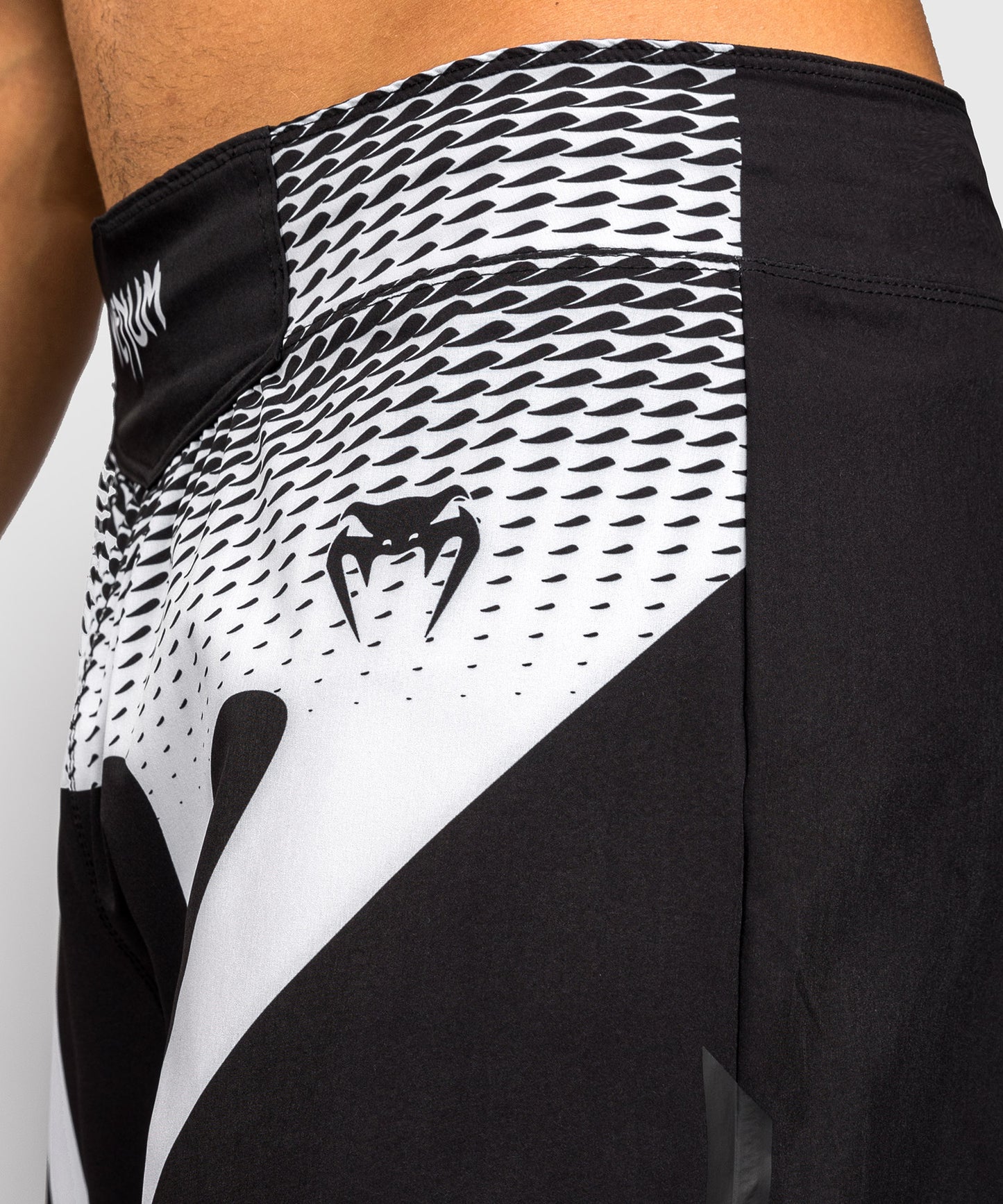 Venum No Gi Fightshorts - Schwarz/Weiß