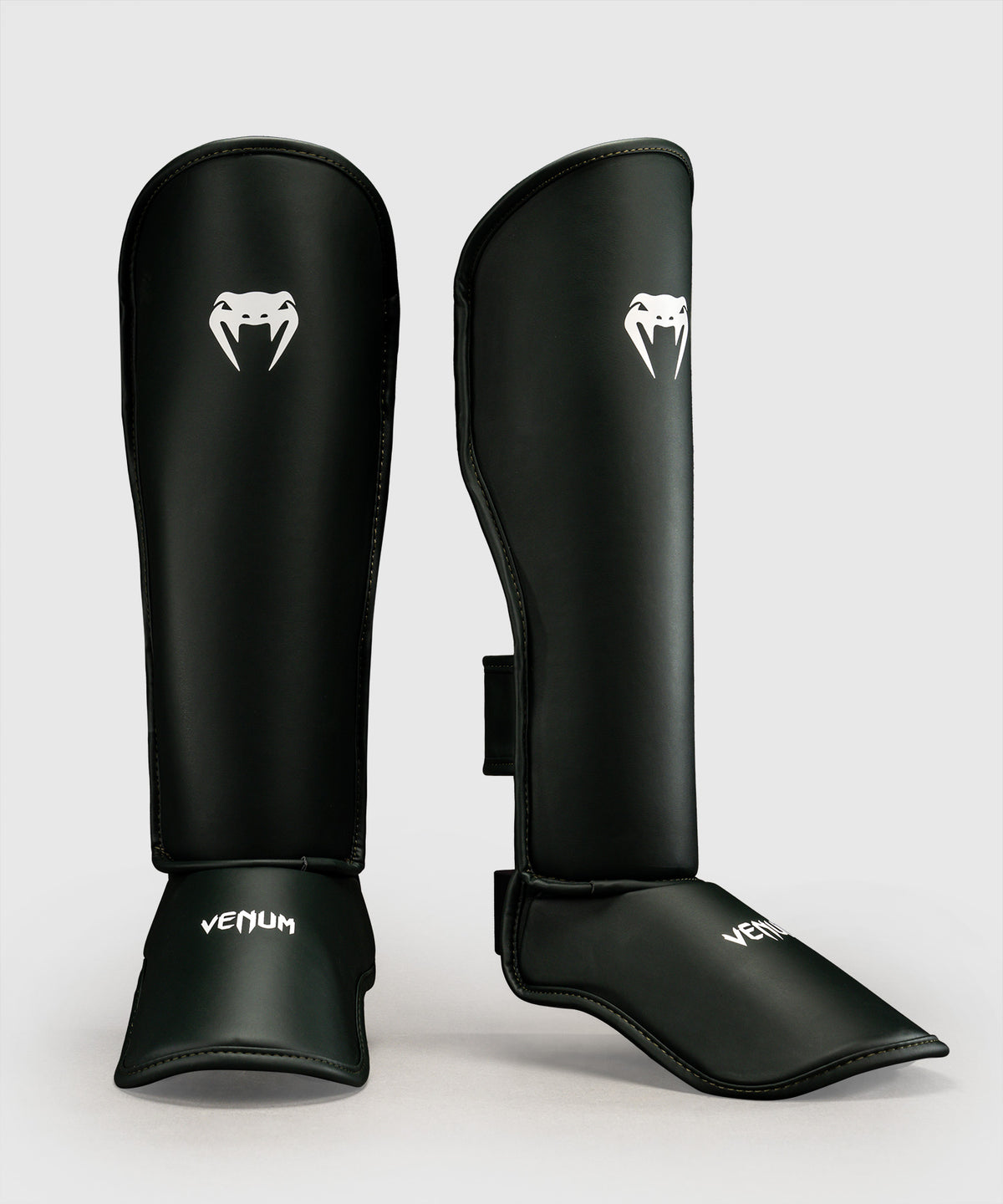 Venum Contender 1.5 Espinilleras - Verde/Blanco