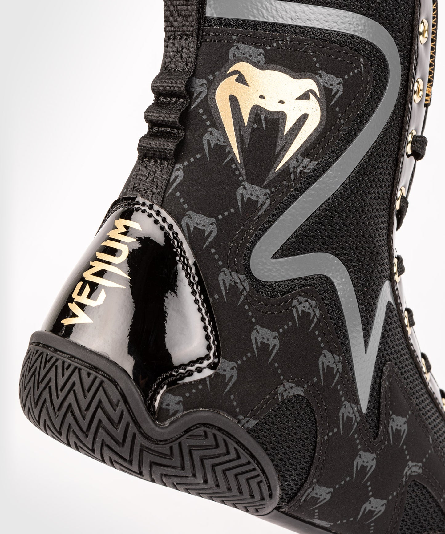 Venum Elite Evo Monogram Boxing Schuh - Schwarz