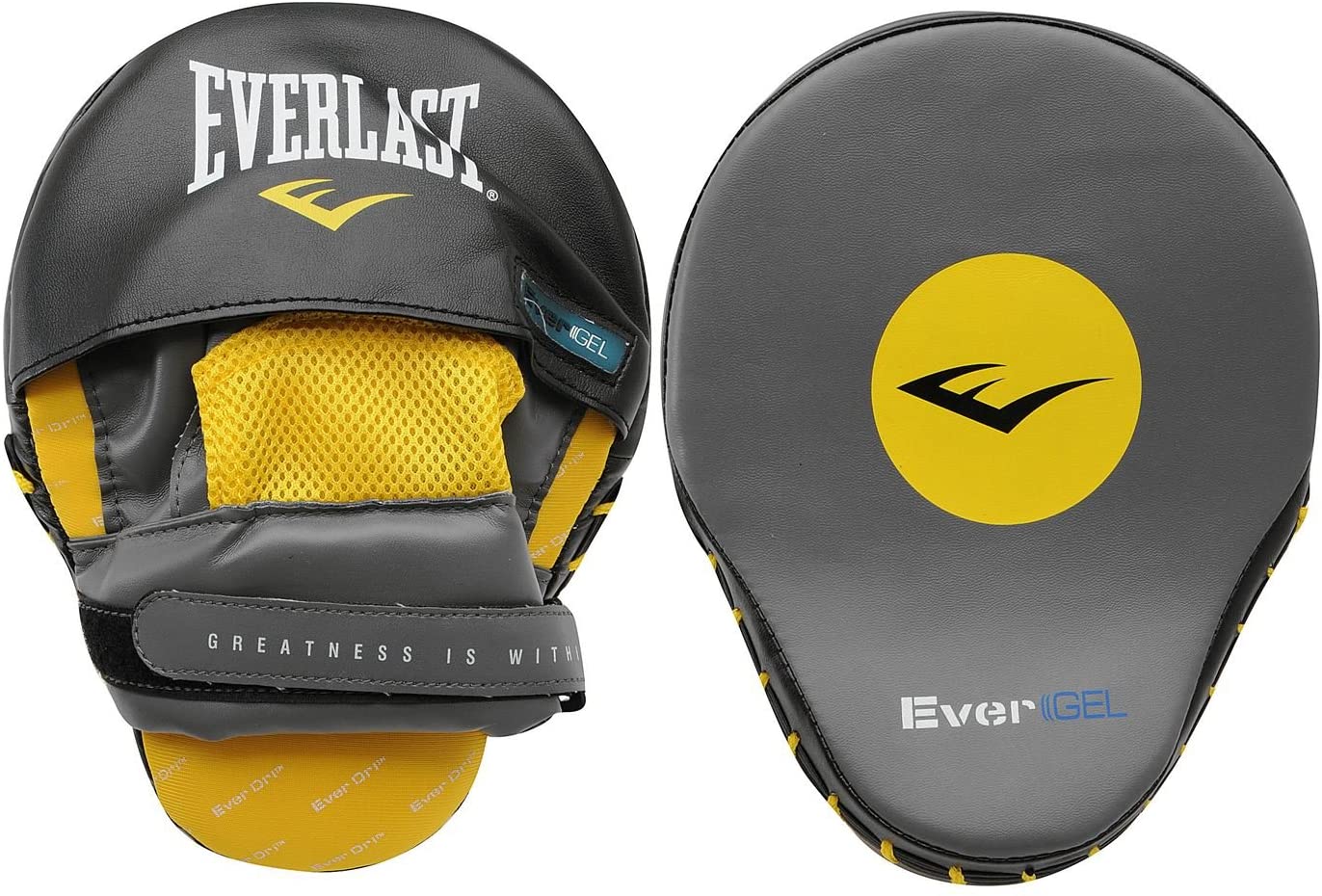 Everlast Evergel Mantis Bear Paws - Grey/Yellow
