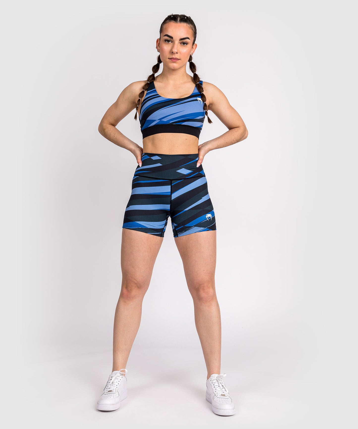 Venum Abyss Women's Compression Shorts - Dunkelblau