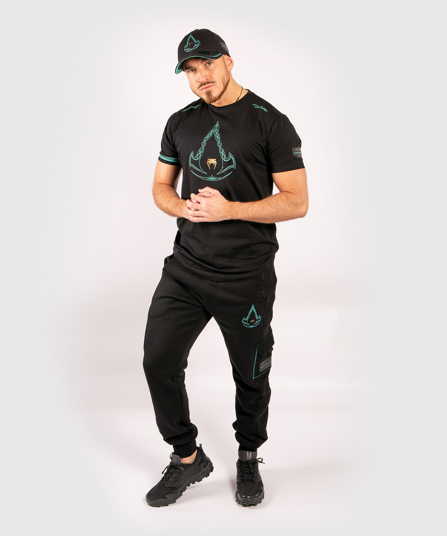 Venum Assassin's Creed Jogginghose - Schwarz/Blau