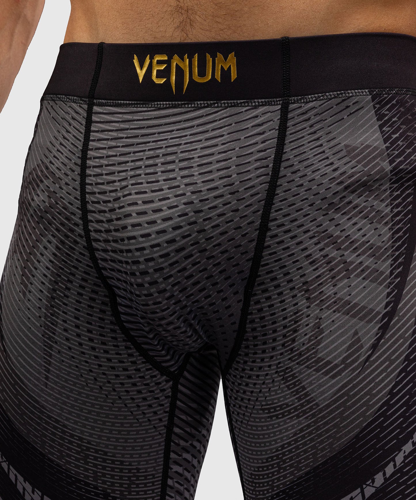 Venum Galactic 3.0 Pantaloncini a Compressione - Nero/Oro