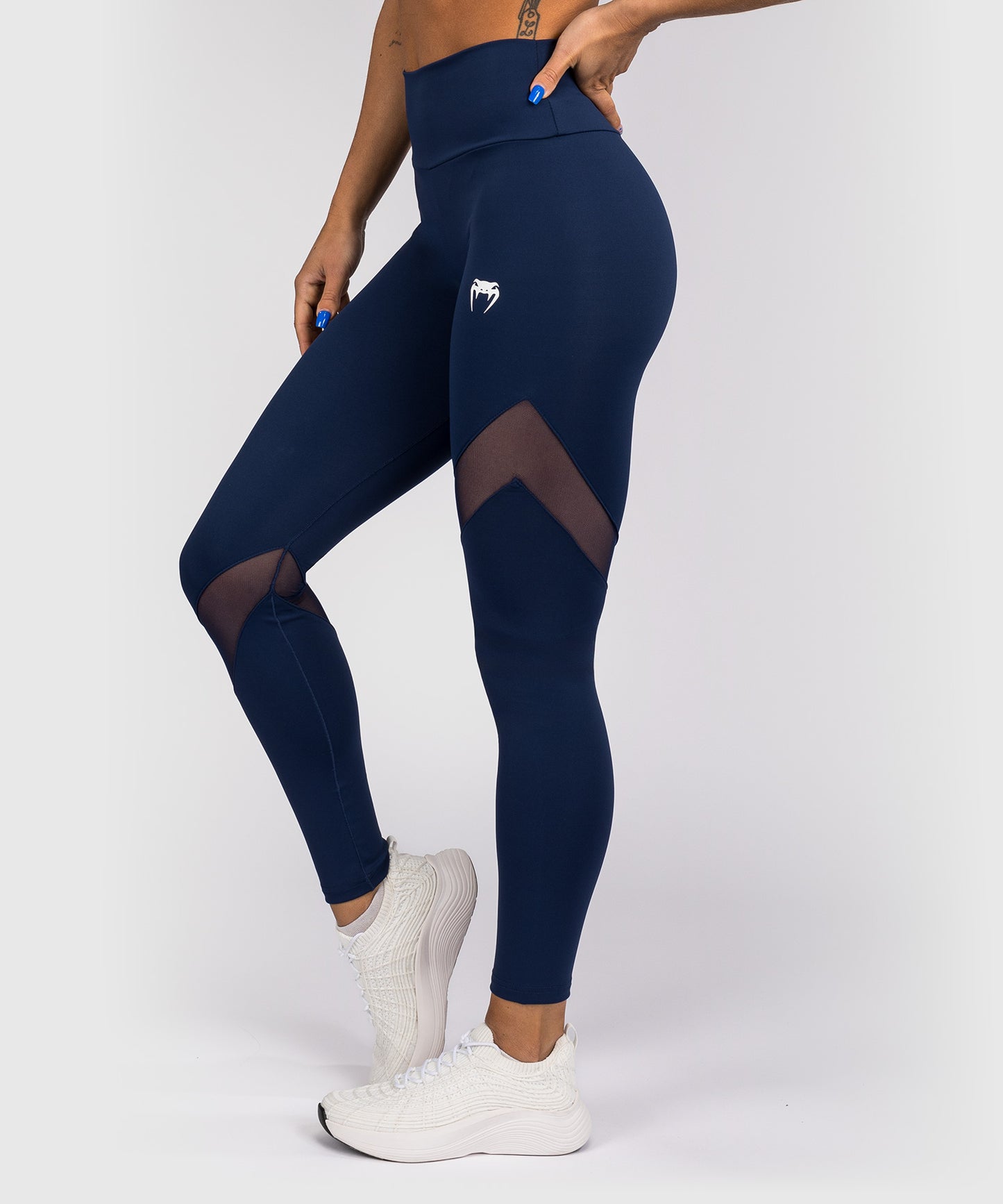 Venum New Perf Woman Legging Range Halo - Marineblau