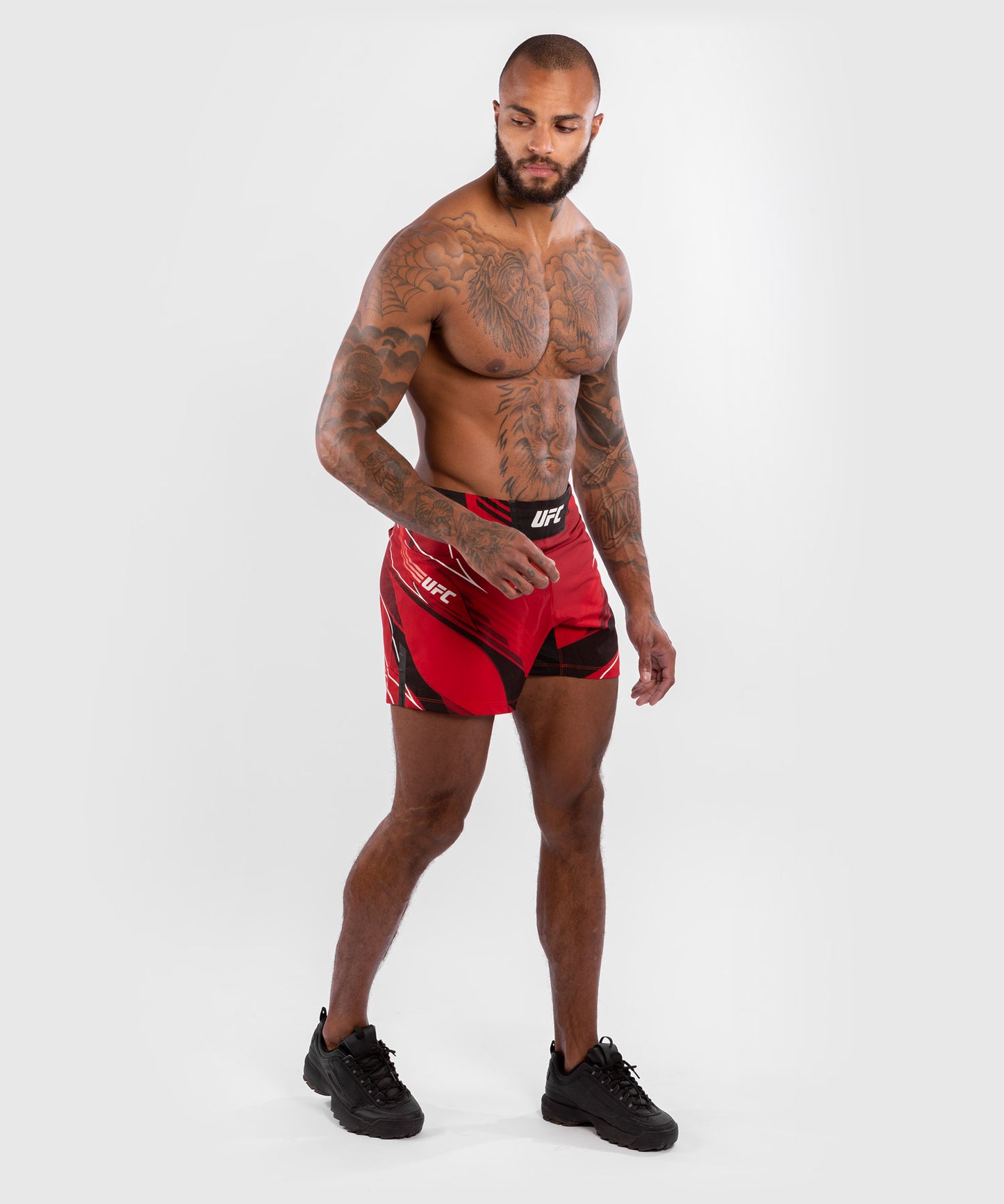Fightshort Homme UFC Venum Authentic Fight Night - Coupe Courte - Rouge