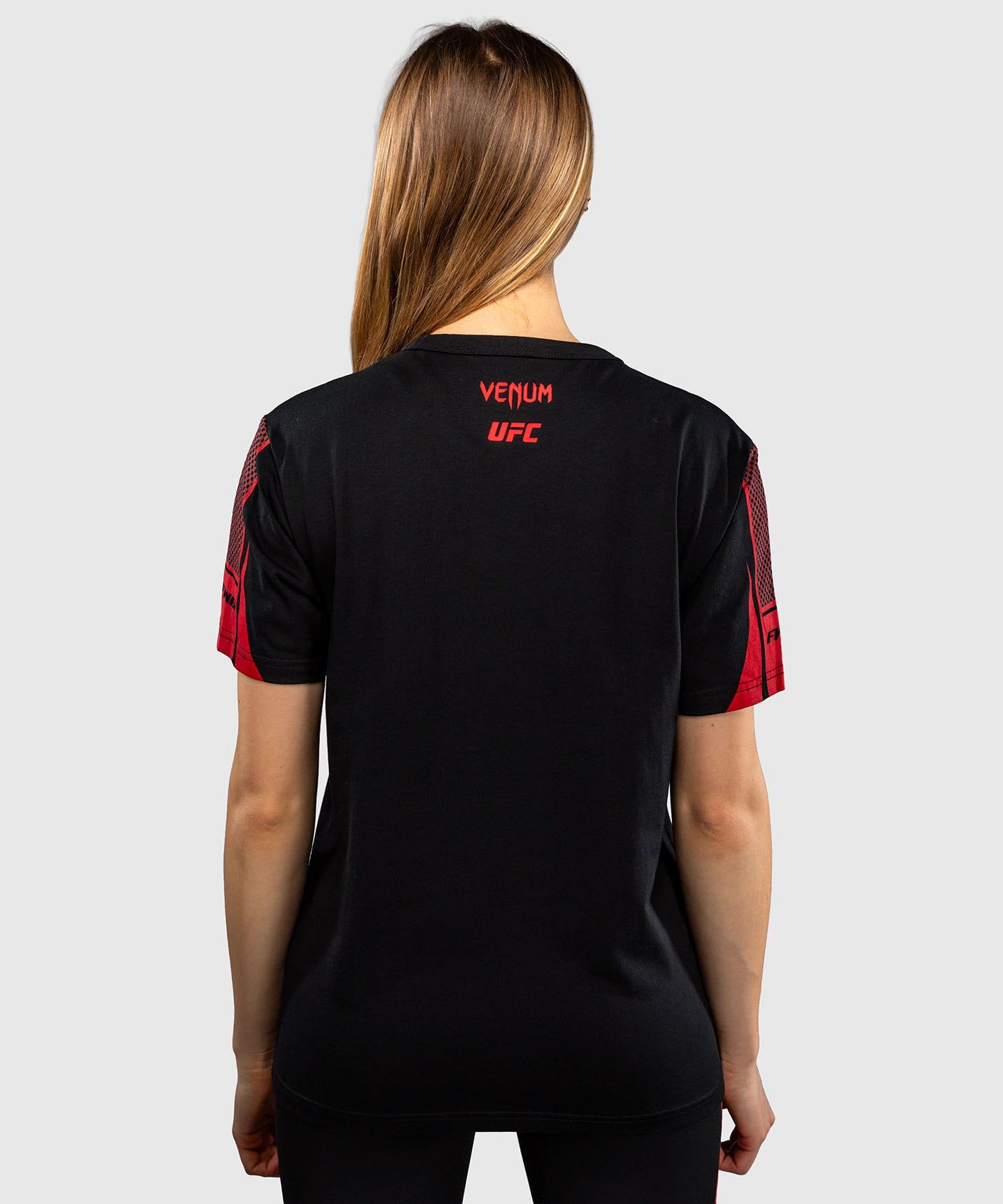 Venum UFC Unity by Venum Authentic Fight Week T-shirt a Maniche Corte da Donna - Nero