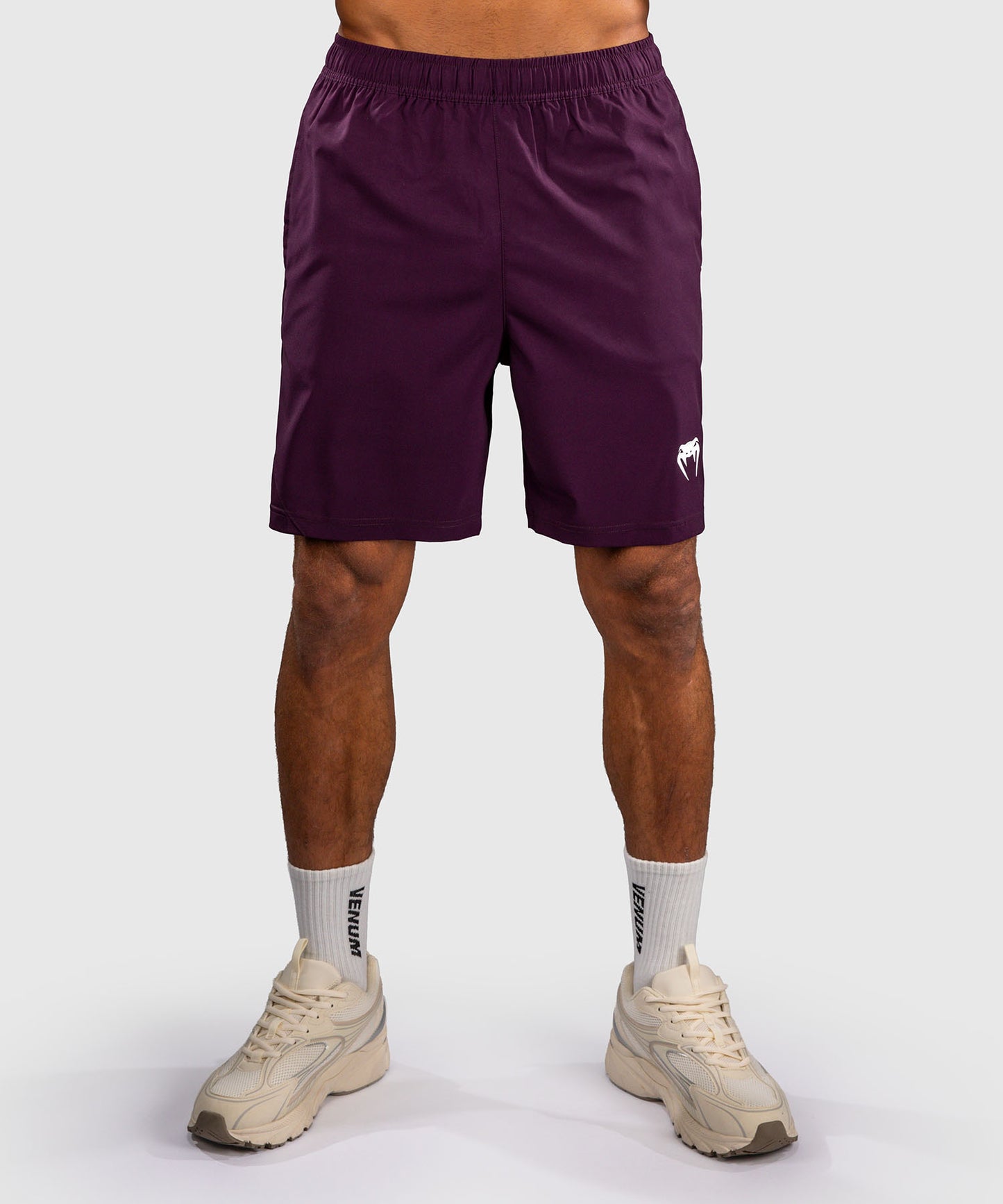 Short d'entraînement Venum Contender - Violet foncé/Blanc