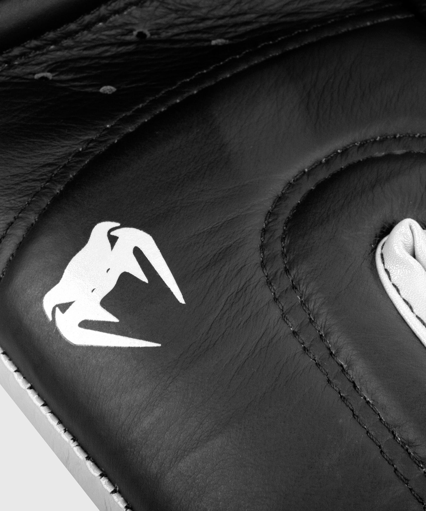 Venum Shield Velcro pro boxing gloves - Black/White