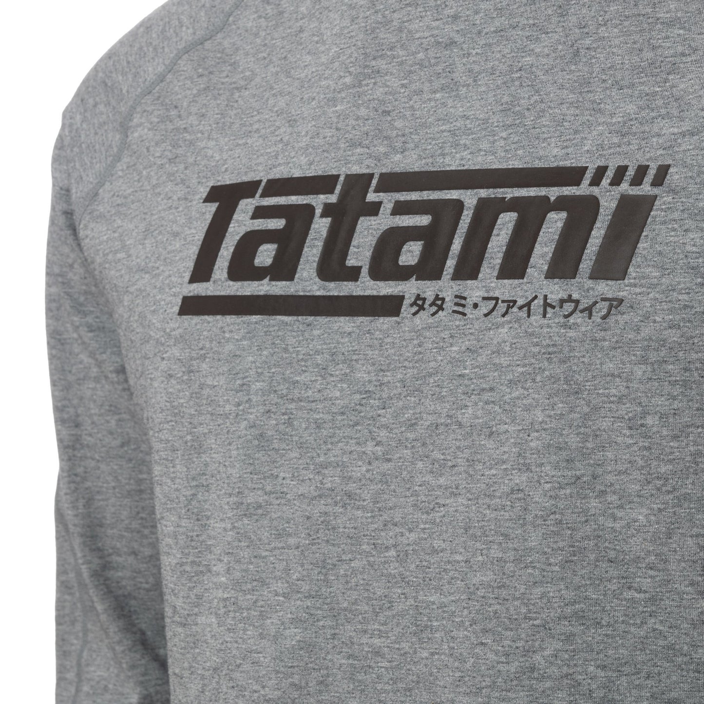 Tatami Fightwear Logo Sudadera con Capucha - Grau/Negro
