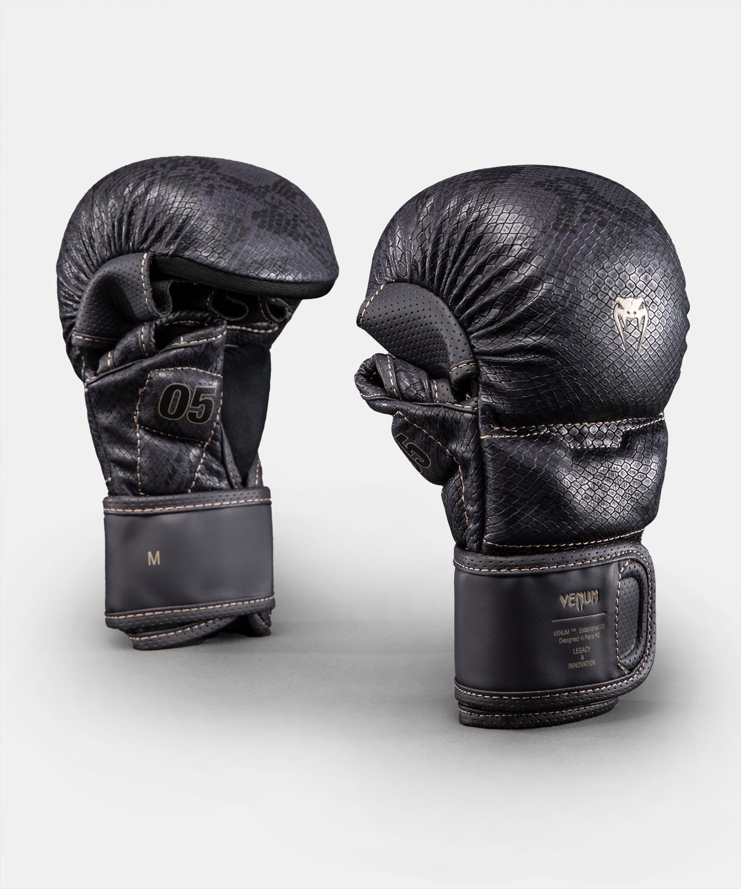 Venum Impact Evo Scales Guantes de Sparring MMA – Púrpura Oscuro