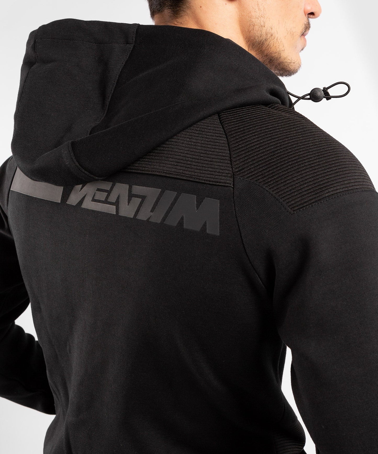 Venum Laser Evo 2.0 Kapuzen-Sweatshirt - Schwarz/Schwarz