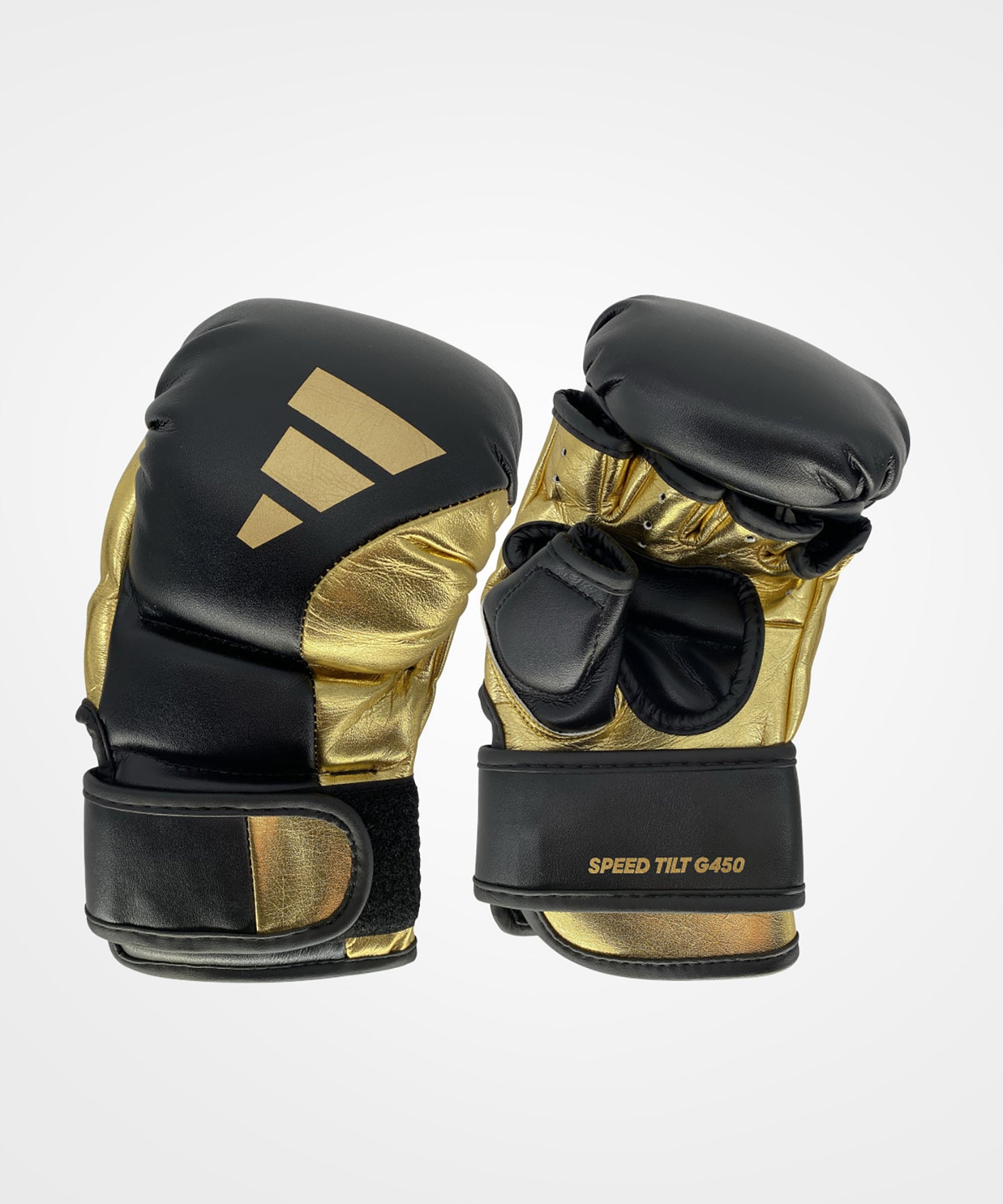 Adidas Speed Tilt G450 Mma Sparring Gloves - Black/Gold
