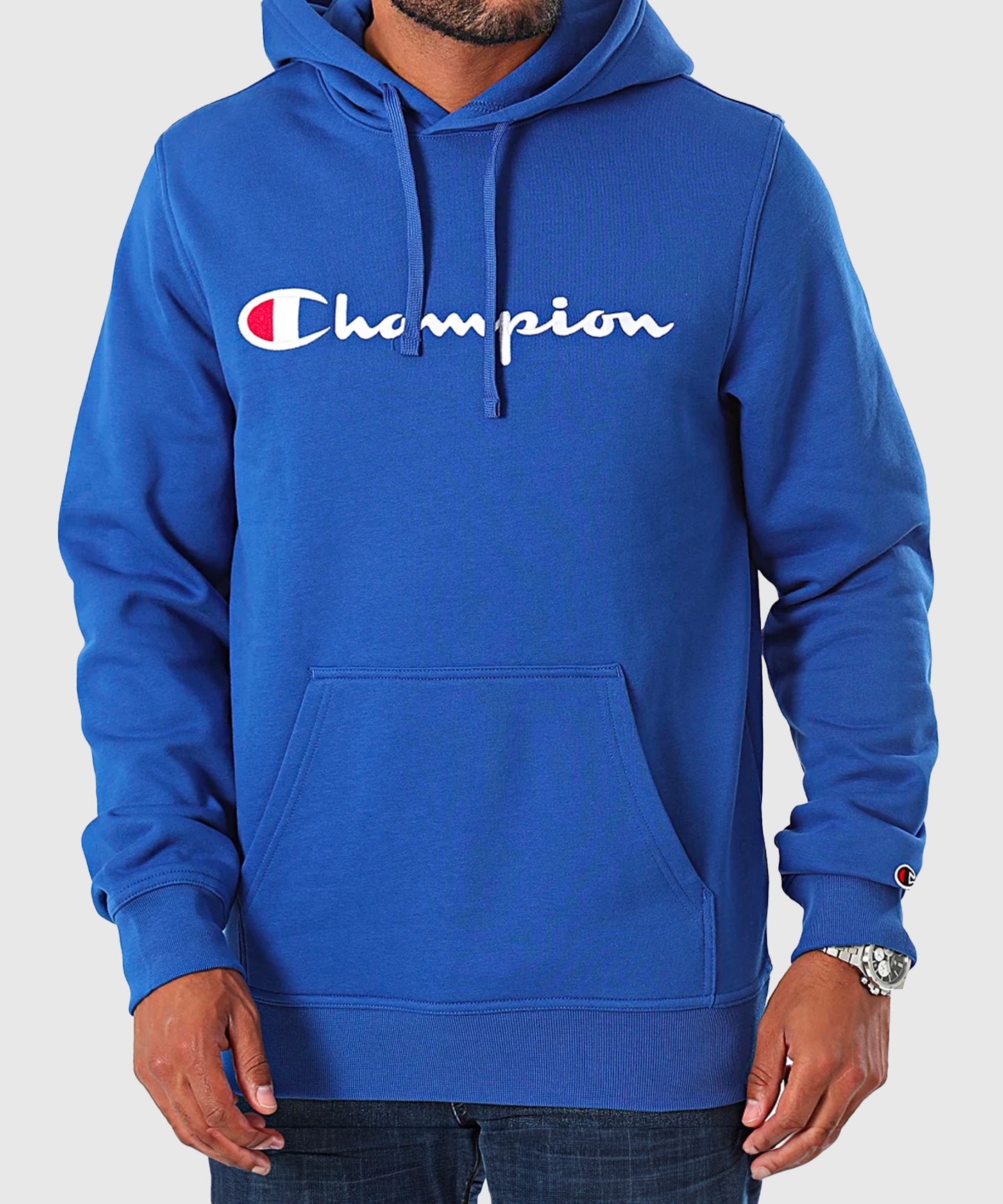 Sweat À Capuche Champion - Bleu