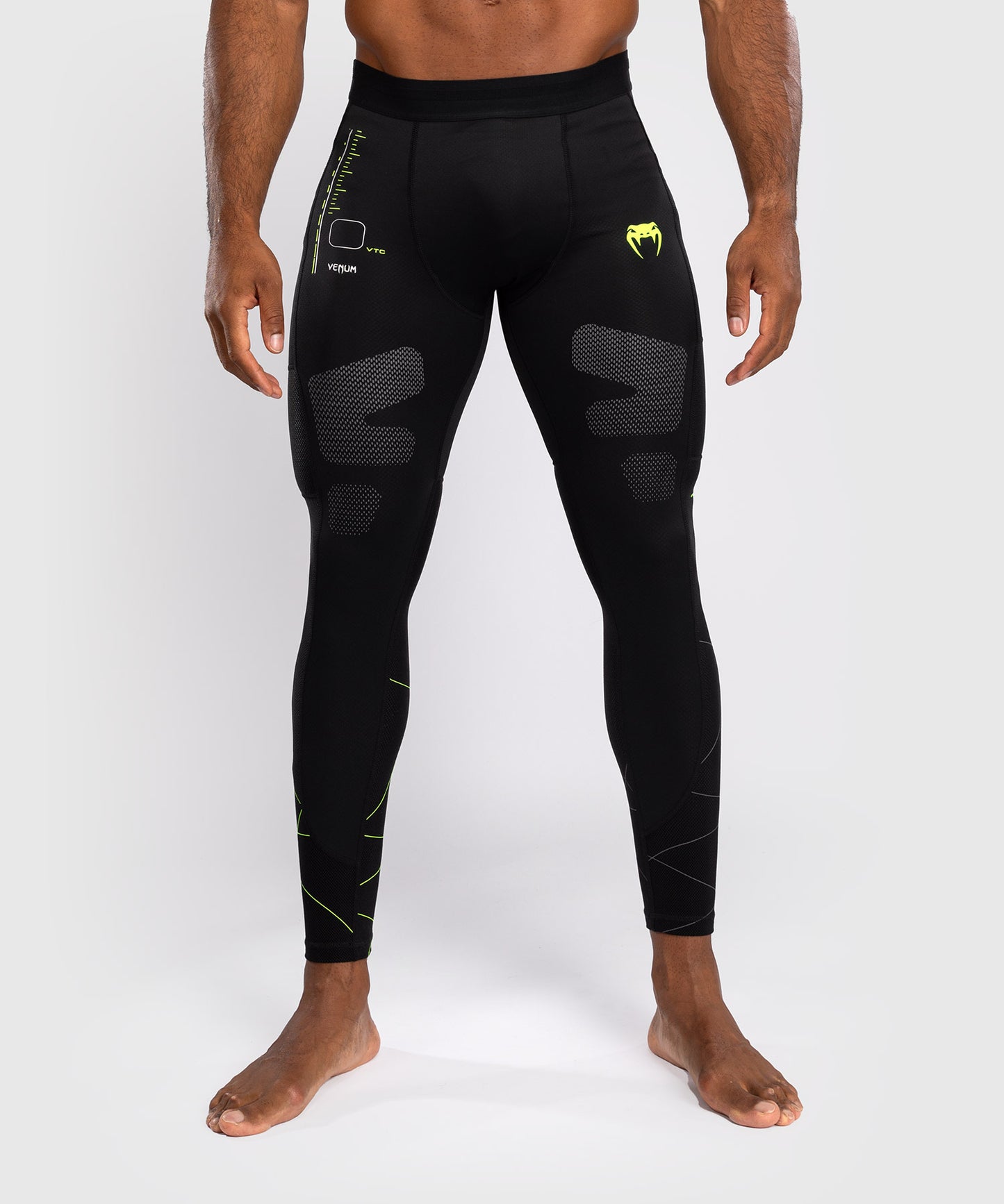 Venum Training Camp 4.0 Spats - Schwarz/Neo-Grün