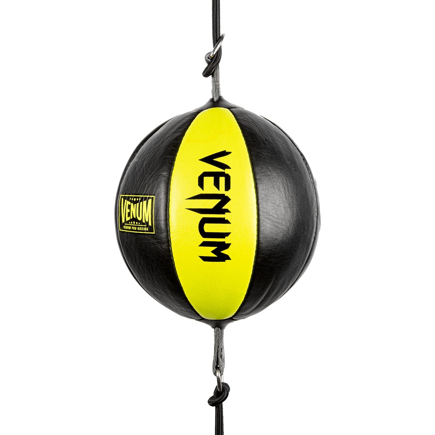 Ballon double attache Venum Hurricane - Noir/Jaune
