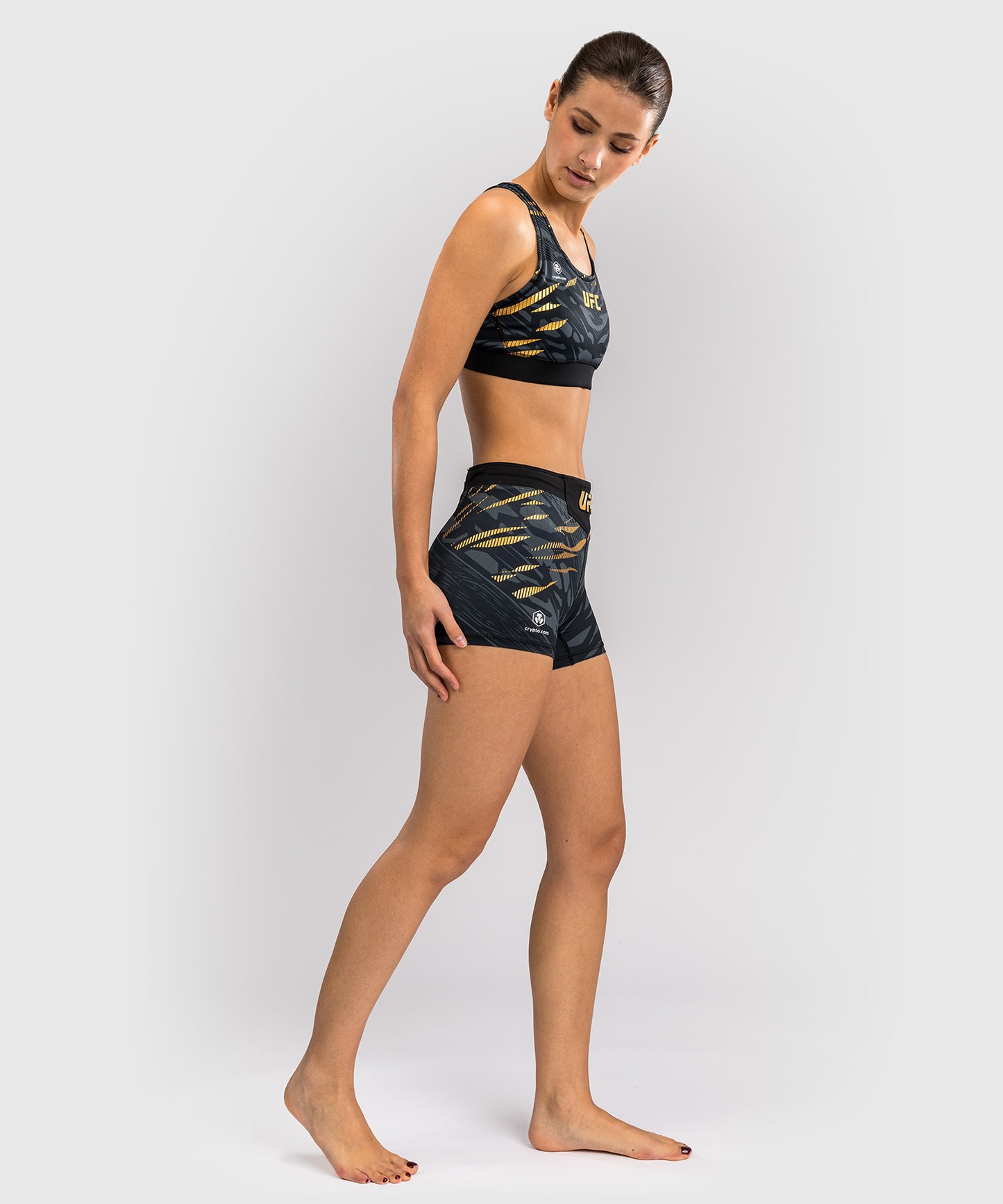 Shorts Vale Tudo pour Femmes UFC Fusion by Venum Authentic Fight Night - Coupe Courte - Champion