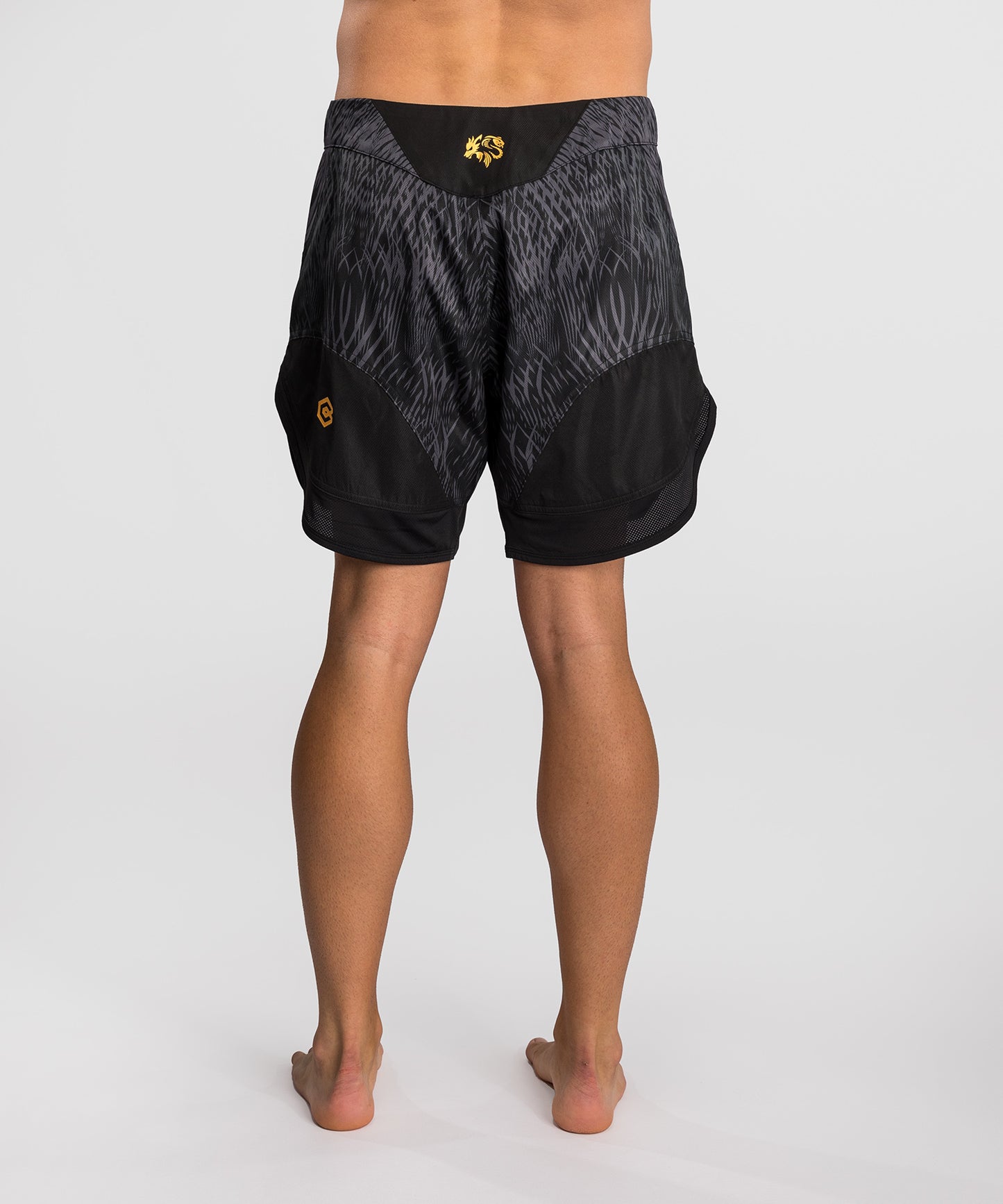 Venum x Chimaev Kampfshorts - Schwarz/Grau