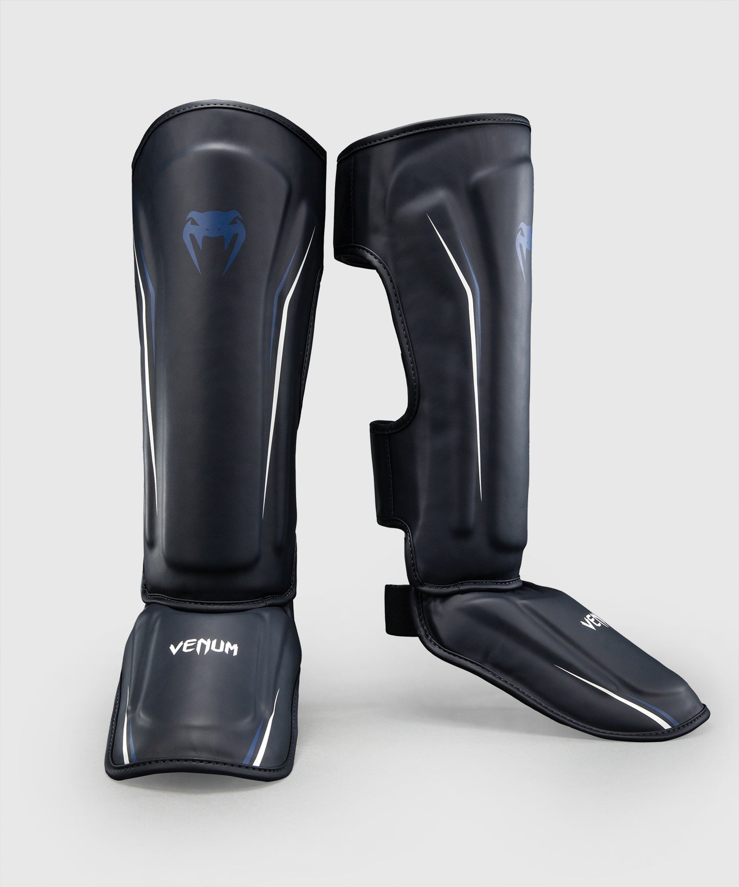 Venum G-Core Espinilleras - Azul Marino/Blanco