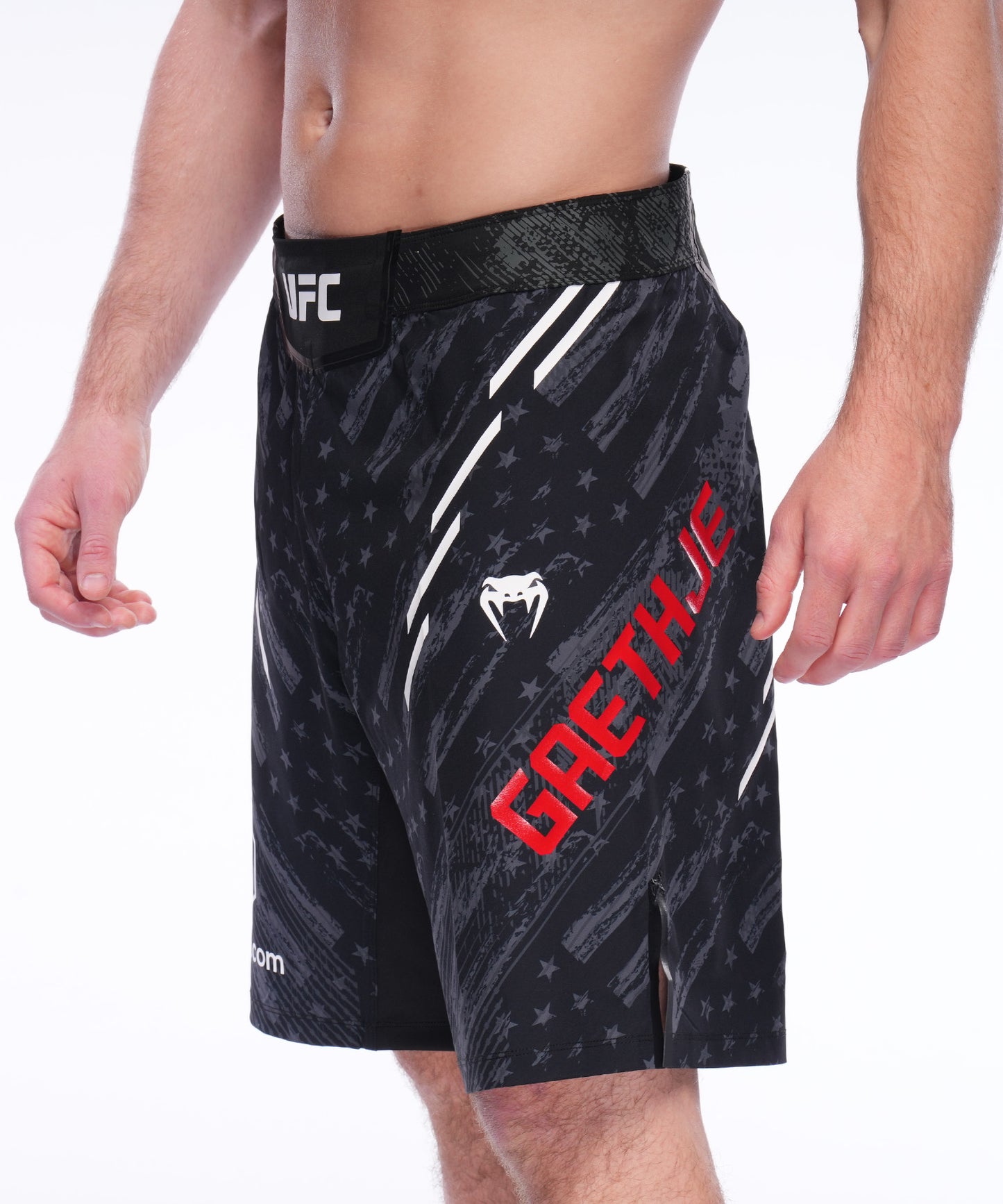 Short de combat pour Hommes UFC Unrivaled by Venum Justin Gaethje - Noir