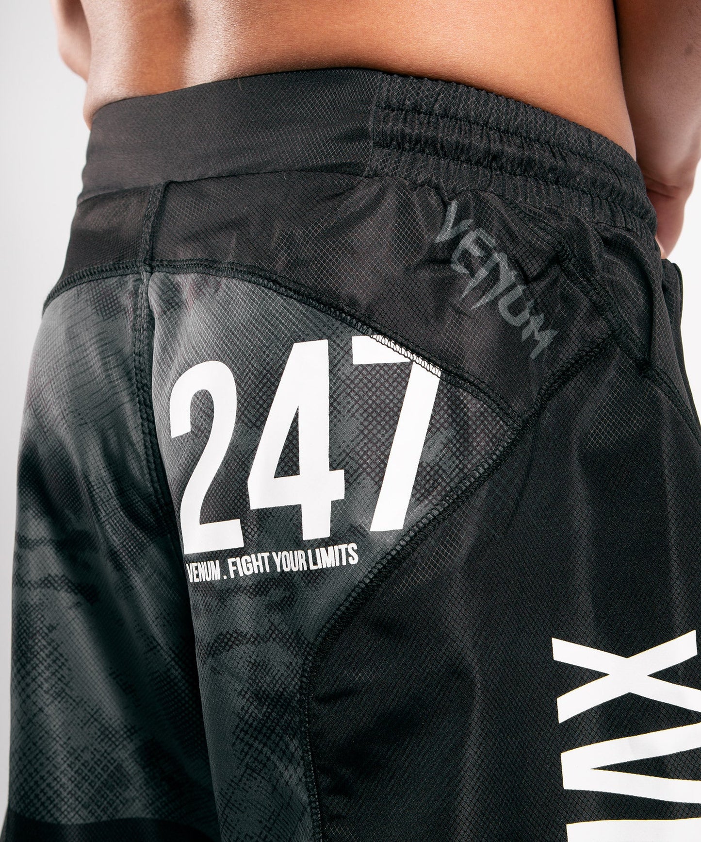 Fightshort Venum Sky247 - Black/Grey